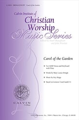 Carol of the Garden SATB choral sheet music cover